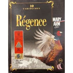 Cartouches MARY ARM REGENCE - Cal16/67 30gr N°6 BG X10