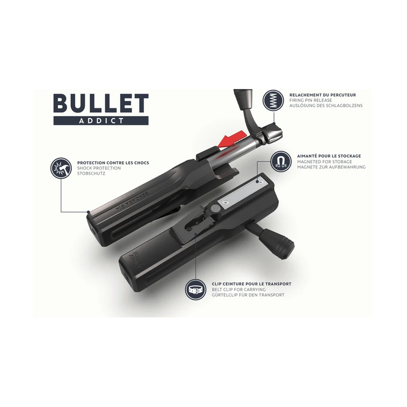 Étui de culasse BULLET ADDICT Aimanté