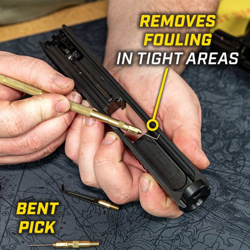kit d'aiguilles avec brosse OTIS - GUNSMITHING PICK SET