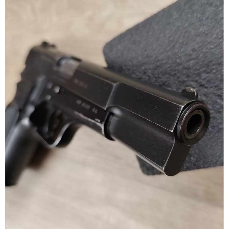Pistolet BROWNING GP35, 9mm, police Belge, carcasse Alu - Occasion