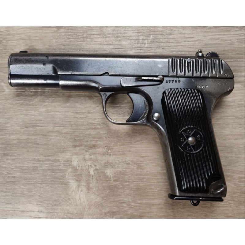 Pistolet TOKAREV TT-30 7,62x25 Tula 1935 – Occasion monomatricule