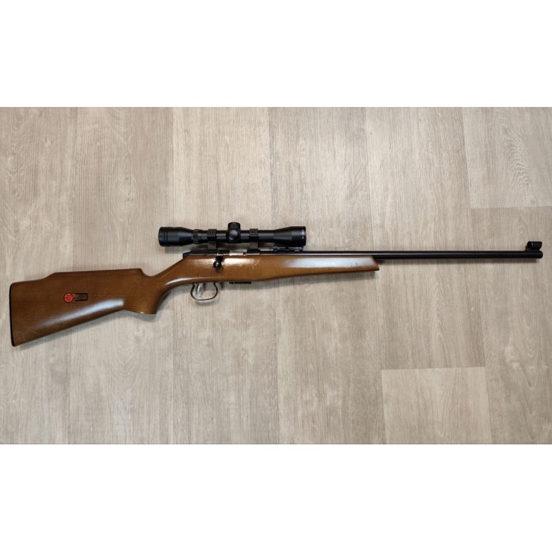 KRICO .22 LR – Carabine à verrou avec lunette 4x32