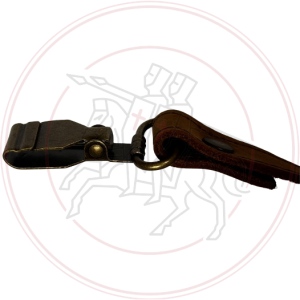 BRETELLE de fusil et carabine en CUIR a MOUSQUETON Rapide