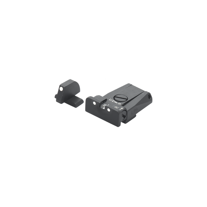 Hausse réglable et guidon LPA  pour Beretta 8000 Cougar ,92A1,98A1