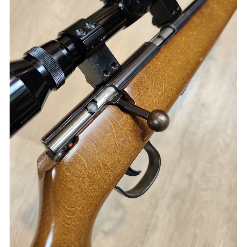 KRICO .22 LR – Carabine à verrou, canon 55cm, lunette 6x40 - Occasion révisée