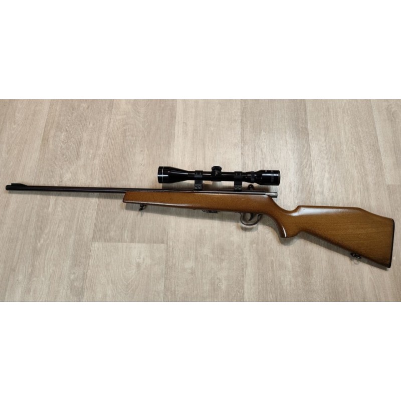 KRICO .22 LR – Carabine à verrou, canon 55cm, lunette 6x40 - Occasion révisée