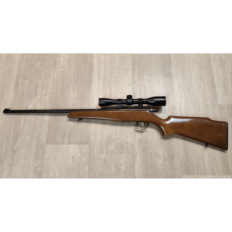 KRICO .22 LR – Carabine à verrou, canon 57cm, lunette 4x35 - Occasion révisée