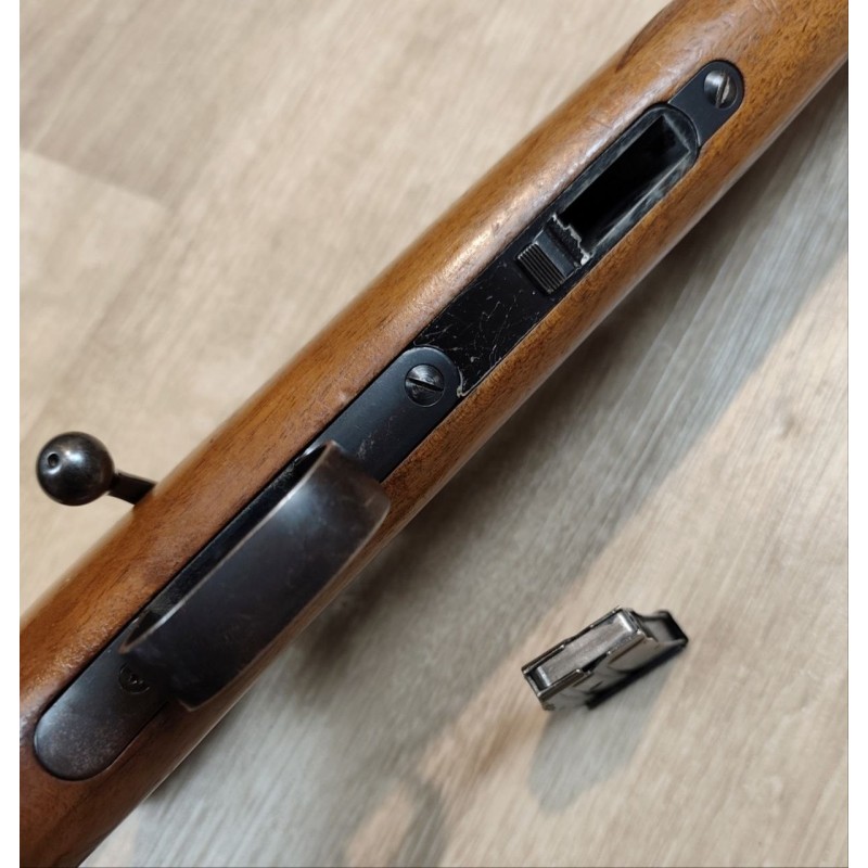 KRICO .22 LR – Carabine à verrou, canon varmint 63cm, avec lunette 4x28 - Occasion révisée