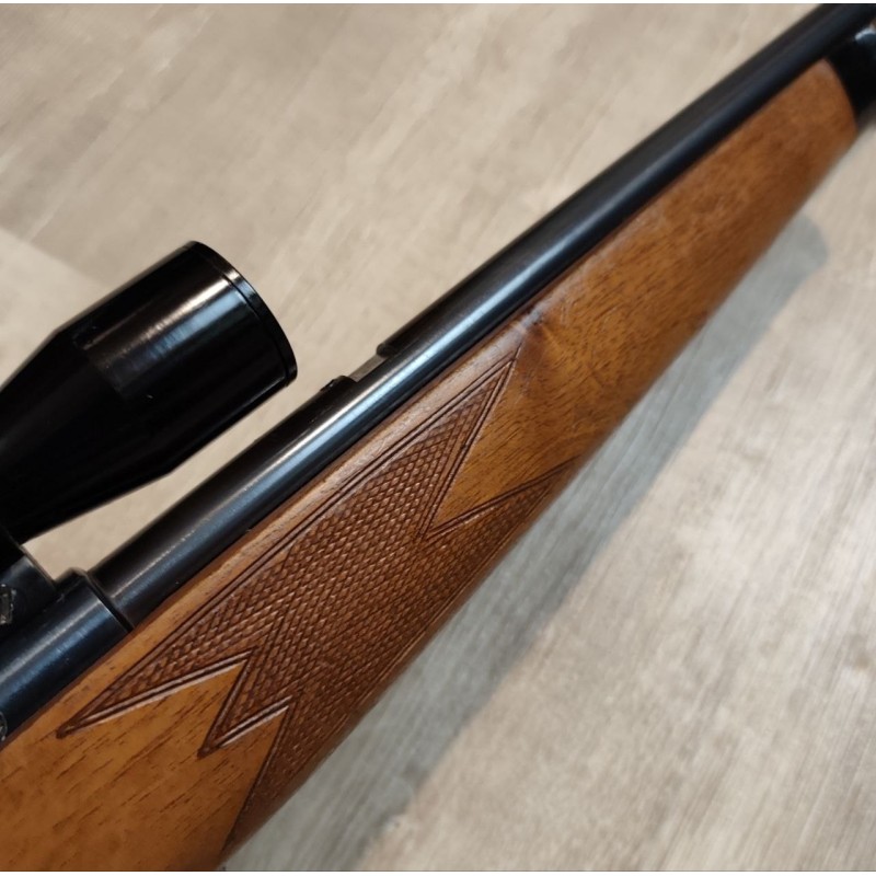 KRICO .22 LR – Carabine à verrou, canon varmint 63cm, avec lunette 4x28 - Occasion révisée