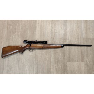 KRICO .22 LR – Carabine à verrou, canon varmint 63cm, avec lunette 4x28 - Occasion révisée