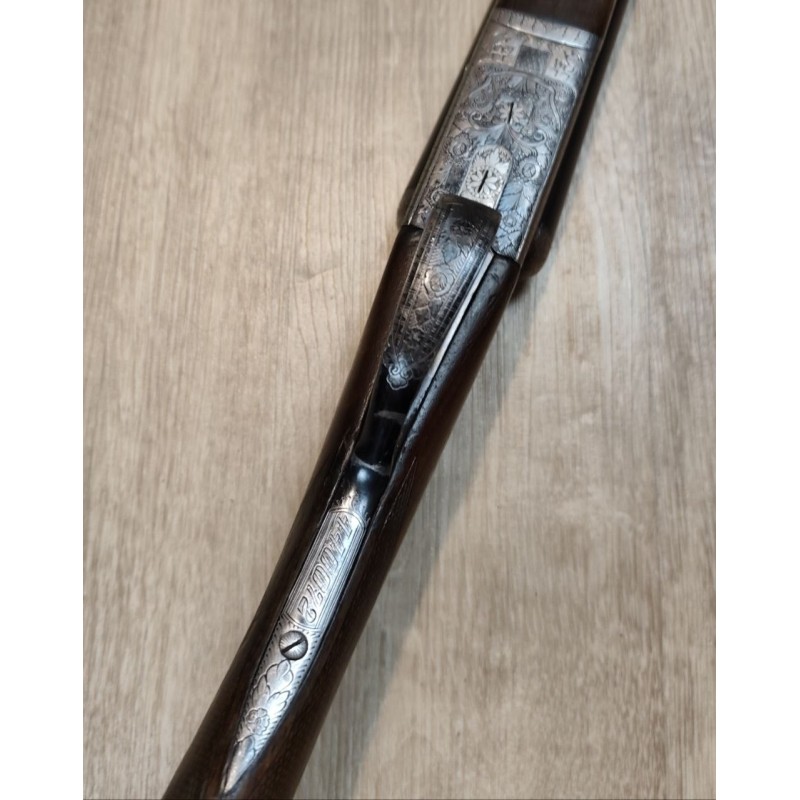 AYA 12/70 – Fusil de chasse juxtaposé gravé occasion