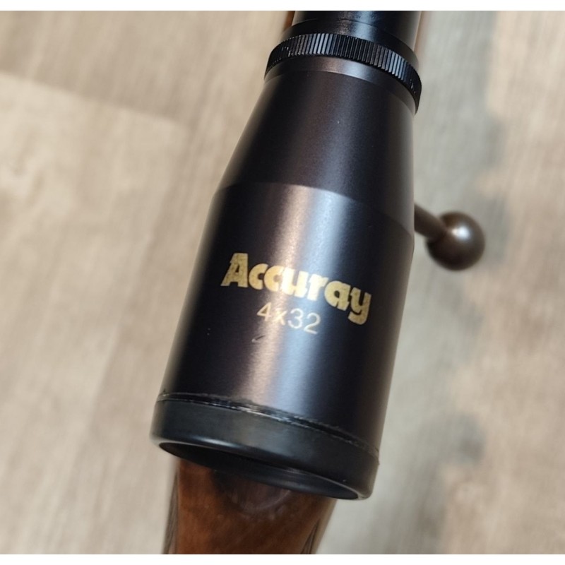 VOERE .22 LR avec lunette ACCURAY 4x32 – Occasion