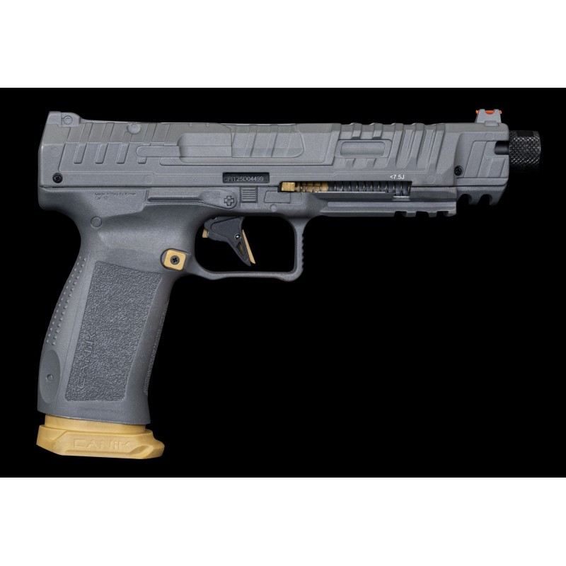 Arme de poing Canik Rival C50 CO2 7,5 J Compétition Argent-Or