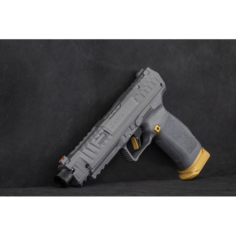 Arme de poing Canik Rival C50 CO2 7,5 J Compétition Argent-Or