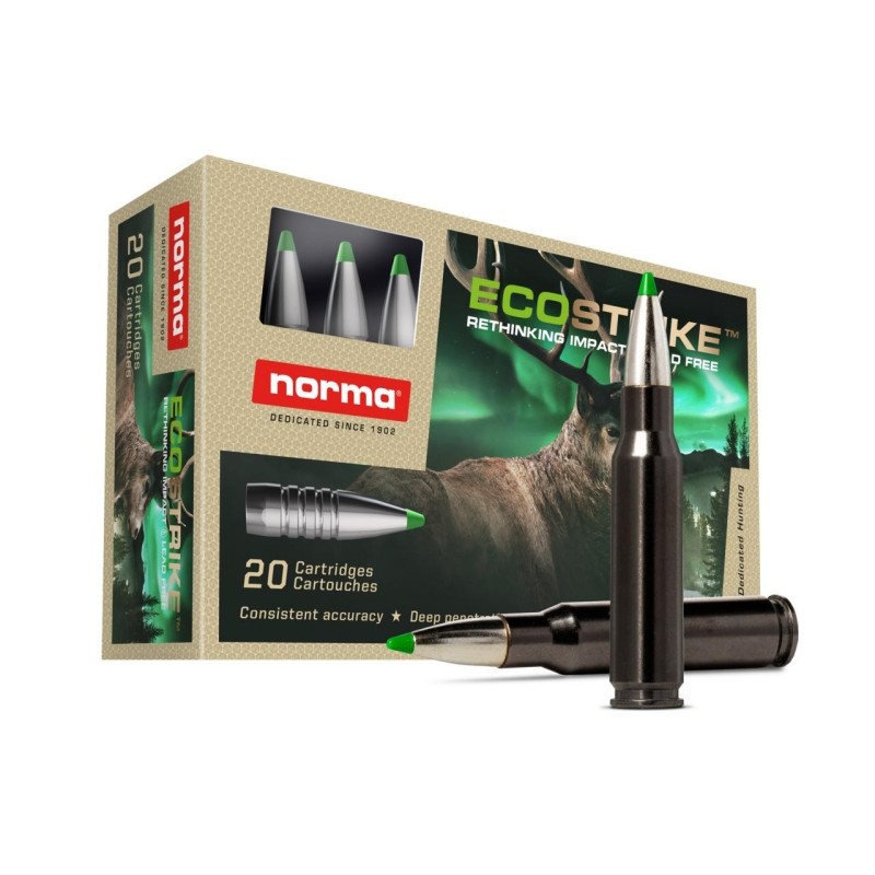 Cartouche Norma Ecostrike Silencer .308 Win 9,7 g