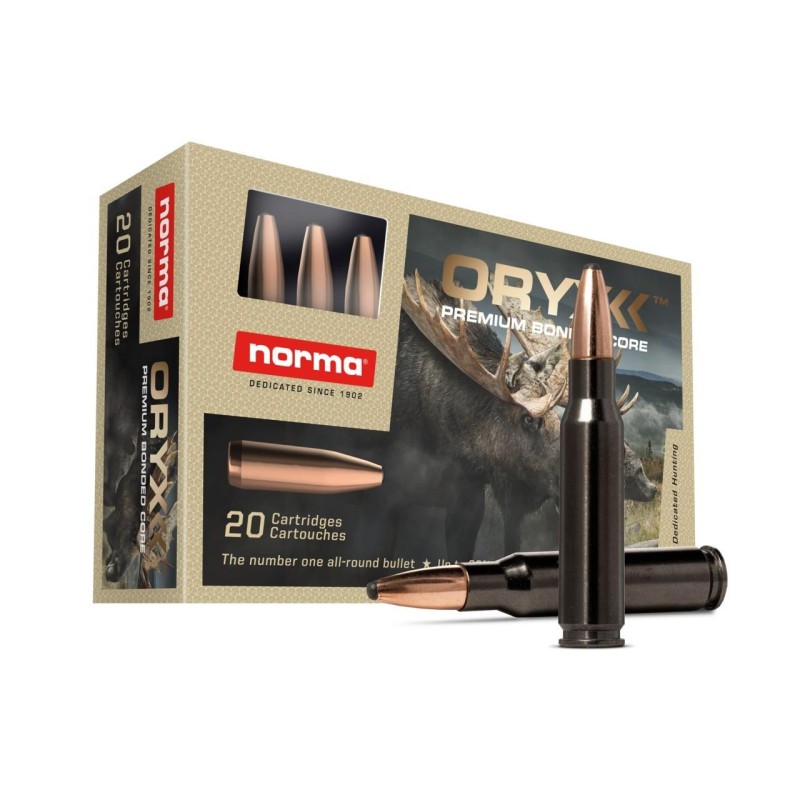 Cartouche Norma Oryx Silencer .308 Win 10,7 g