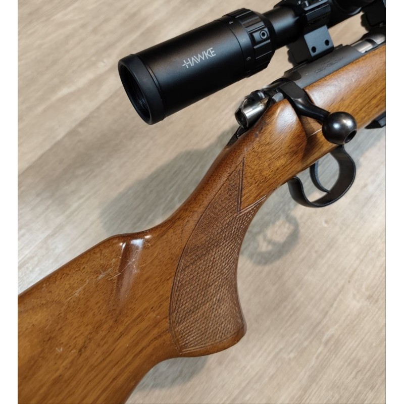 BRNO 2-E .22 Magnum – Carabine occasion avec lunette HAWKE neuve
