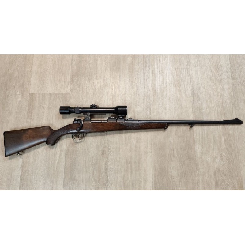 Carabine FN Herstal action Mauser 98, 8x57 IS avec lunette 6x45 et Stecher, occasion révisée