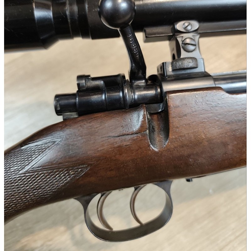 Carabine FN Herstal action Mauser 98, 8x57 IS avec lunette 6x45 et Stecher, occasion révisée