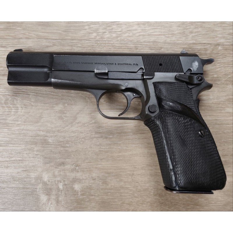 Pistolet FN GP35 Surplus Belge carcasse acier 9x19, occasion révisée