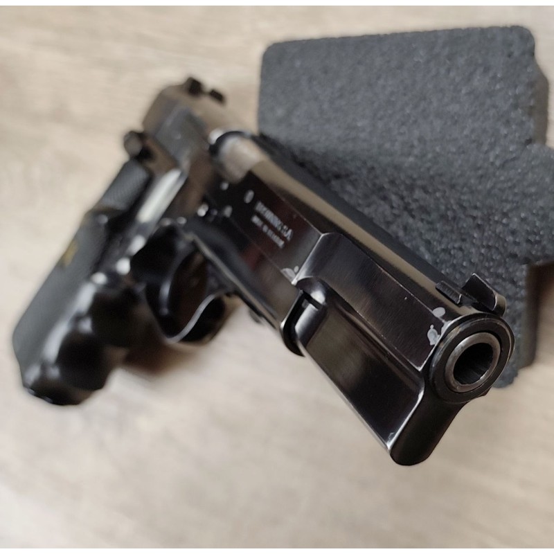 Pistolet FN GP35 Surplus Belge carcasse acier 9x19, occasion révisée