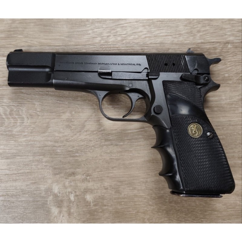 Pistolet FN GP35 Surplus Belge carcasse acier 9x19, occasion révisée
