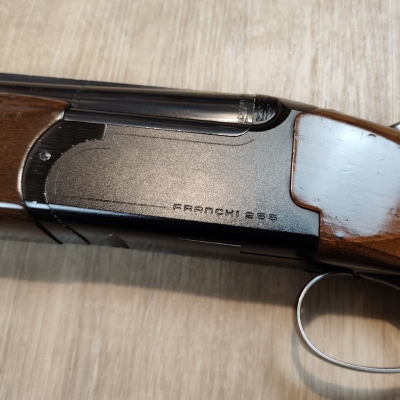 Fusil Franchi 255 superposé cal. 12/70 léger chasse occasion révisée