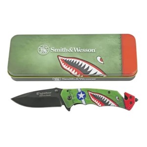 Couteau Fighter Plane Smith & Wesson