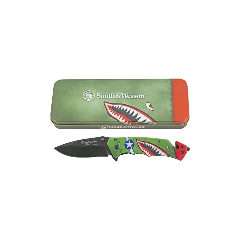 Couteau Fighter Plane Smith & Wesson