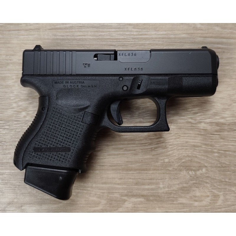 GLOCK 26 Gen4 9x19 – Pistolet compact d'occasion