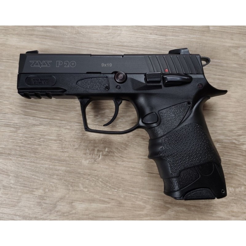 Pistolet ZVS mod. P20 - Cal 9x19 - Mallette, 2 chargeurs (Occasion)