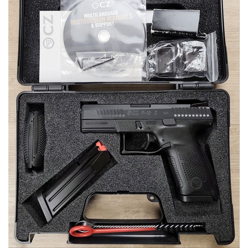 CZ P-10 C 9x19, pistolet compact - Occasion bon état, révisé