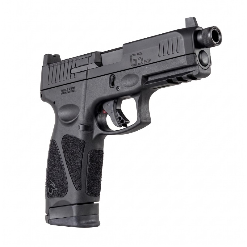 PISTOLET TAURUS G3 TACTICAL FDE -Cal: 9X19 - canon: 4,5" - filetage 1/2x28unf