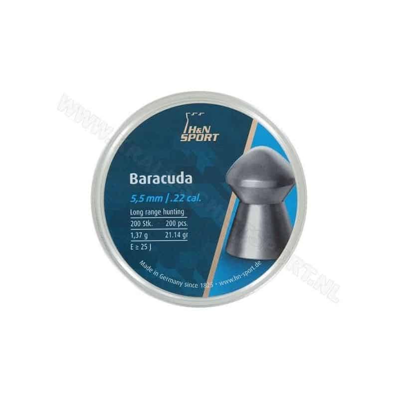 H&N Plombs Baracuda 5.5 mm grain 21.14 par 200