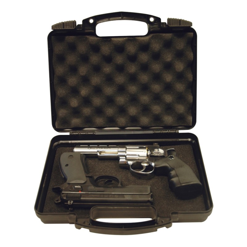 Mallette arme de poing, rigide, cadenassable, Mousse, 29.5x18.7x6.5 cm