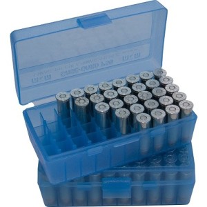 Boite de rangement MTM - P50-45-24 BLEU TRANSPARENT