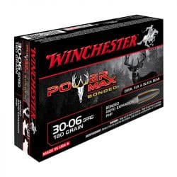WINCHESTER 30-06 SPRG Power Max Bonded 180GR X20