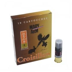 Cartouches MARY ARM CROISILLON Cal 16/67 30G BG DOUX PB8X10