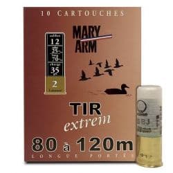 Cartouches MARY ARM TIR EXTREM Cal 12/70 35gr N°2 X10