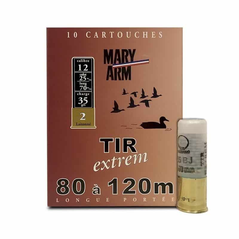 Cartouches MARY ARM TIR EXTREM Cal 12/70 35gr N°2 X10