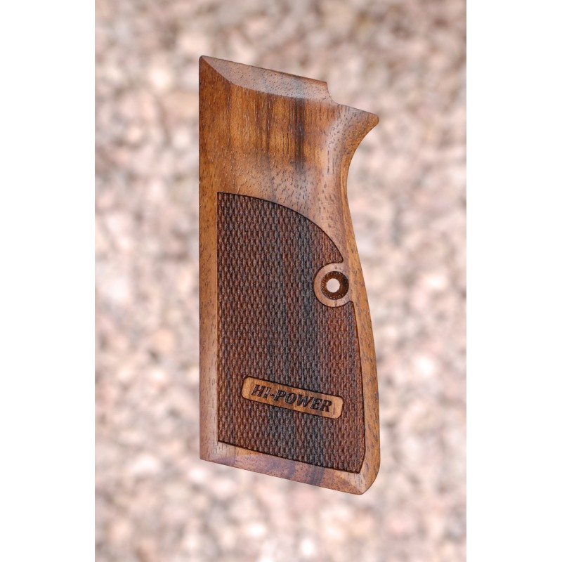 BROWNING Poignées Hi-Power (damier+logo)