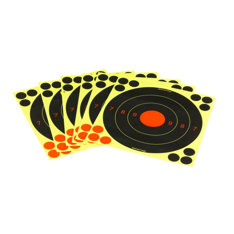 CIBLES SHOOT-N-C 20 CM - BIRCHWOOD CASEY SHOOT NC TARGET PACK 6