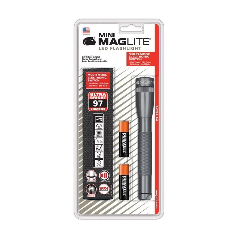 MAG-LITE SP2209H Mini Maglite Lampe de Poche LED Métal 