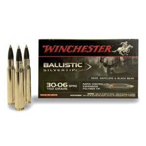 Cartouches WINCHESTER 30-06 SPRG Rapid Controlled Expansion Polymer TIP 150GR X20