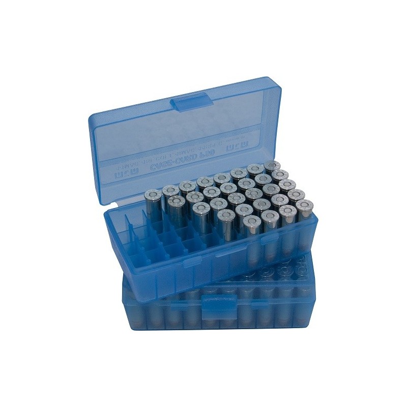 Boite de rangement MTM - P50-44-24 BLEU TRANSPARENT
