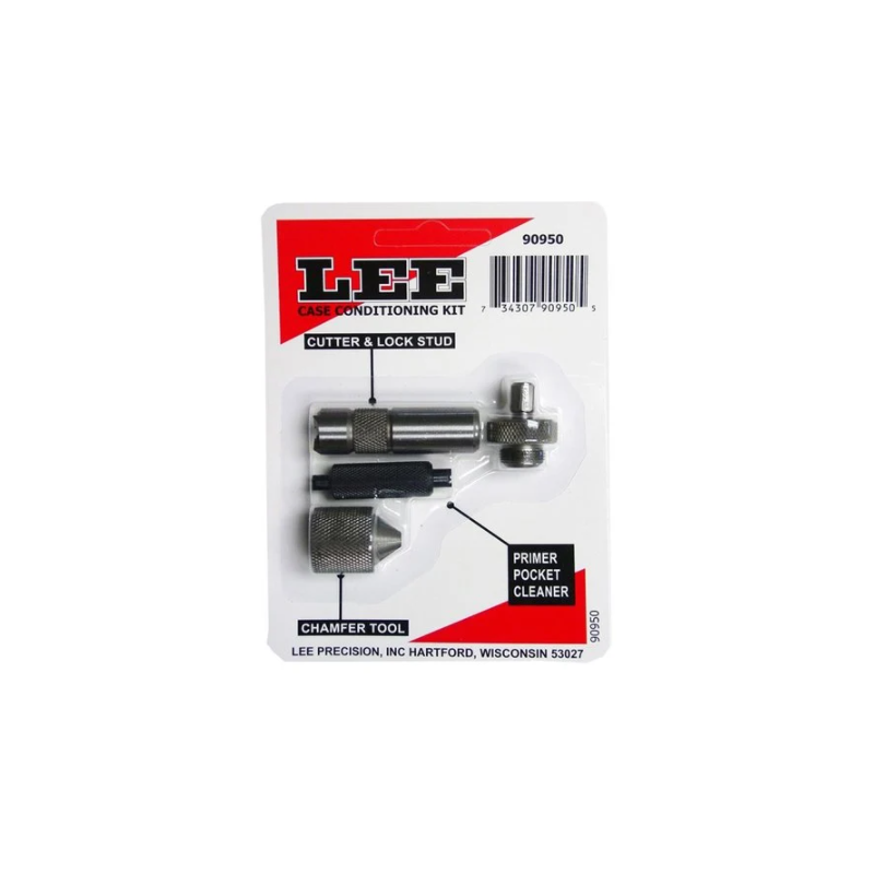 LEE CASE CONDITIONING KIT (cutter&lock stud/chamfer tool/primer pocket cleaner)